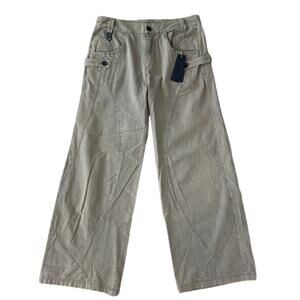 Blacktailor Dark Tan Black Washed Cargo Pants Mens Size 34 x 32 NEW